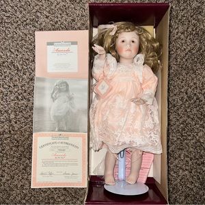 The Aston-Drake Galleries Porcelain Amanda By The Sea Doll